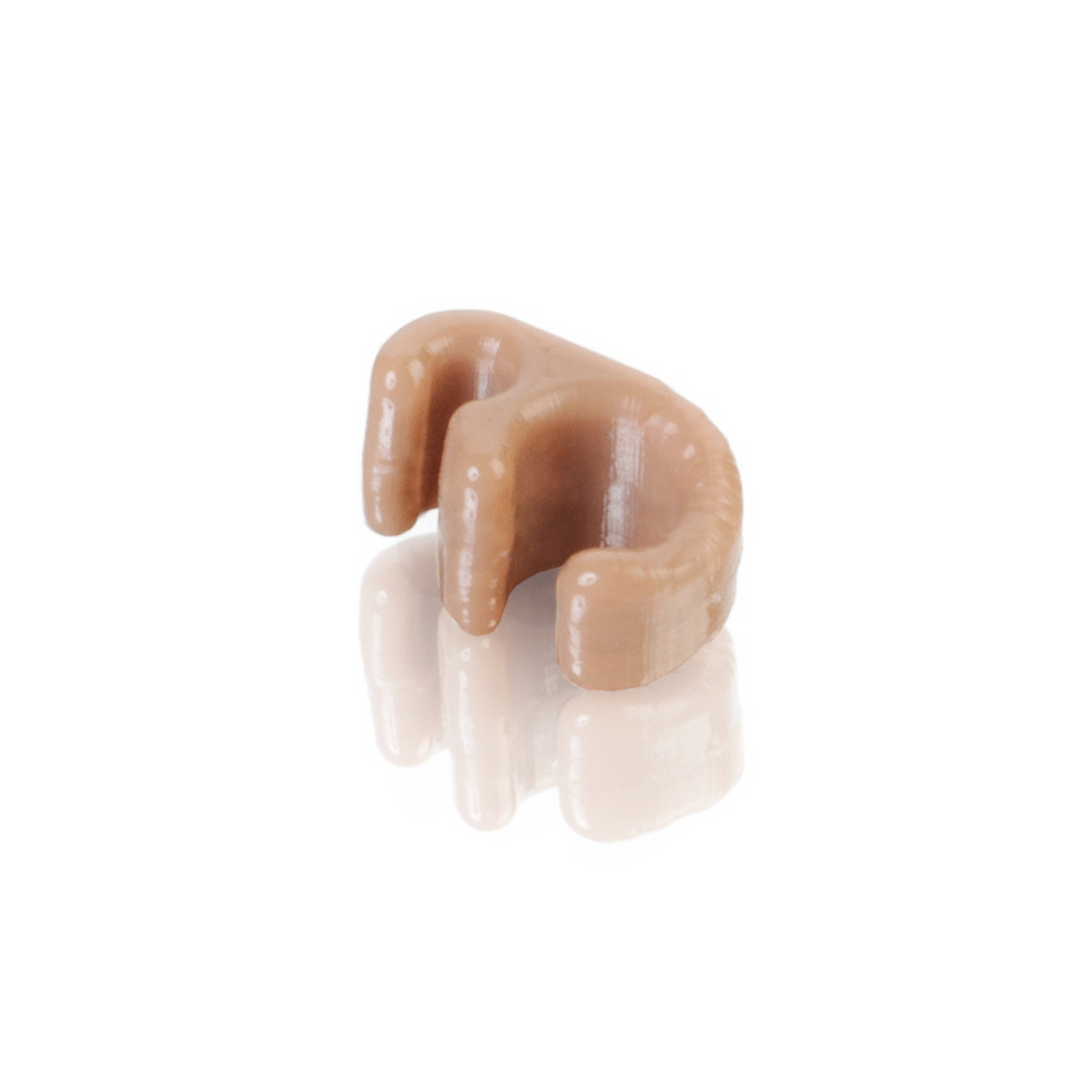 Countryman hook for earclip; for mics with 2mm cable, tan