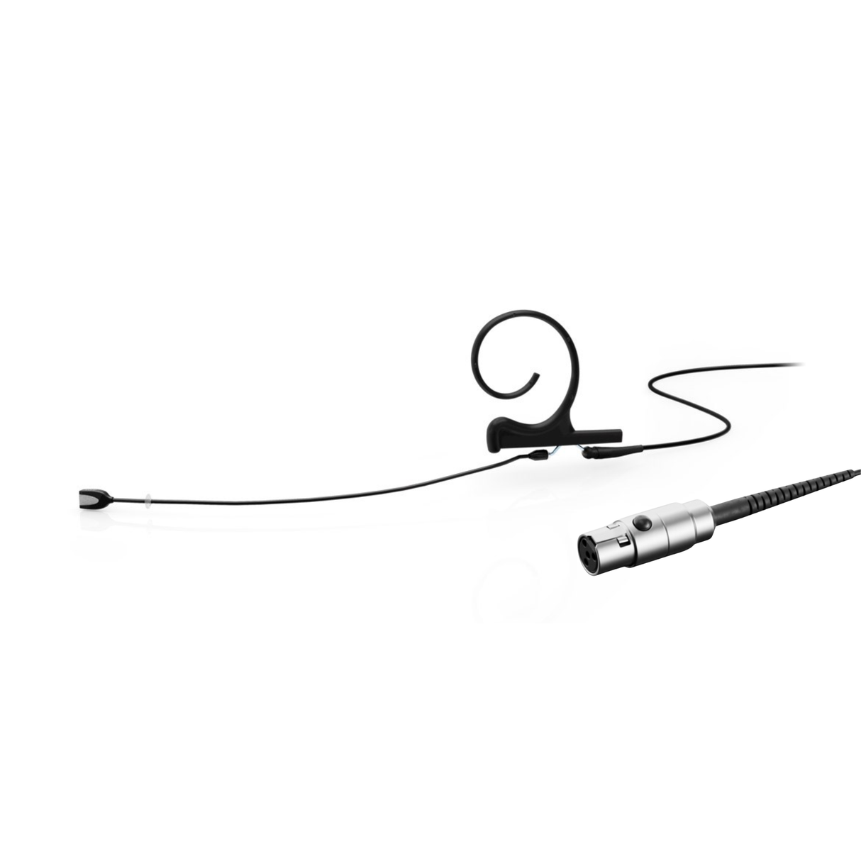 DPA 4166 CORE+ Omni Flex Earset Mic, 110 mm Boom, Black, TA4F Mini-XLR