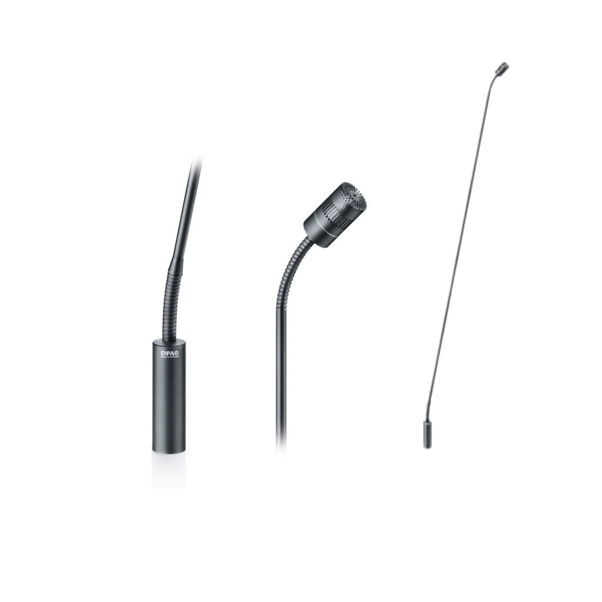 DPA 4011 Cardioid Mic, Black, XLR, 77 cm (30 in) Boom, top and bottom Gooseneck