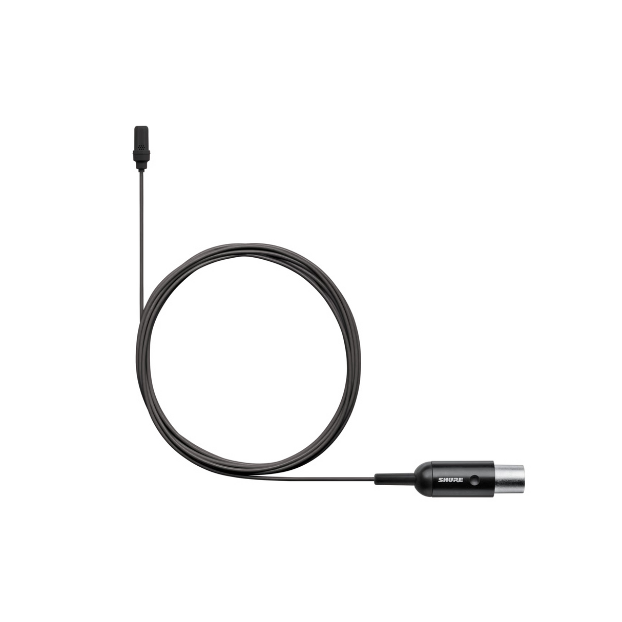 Shure UL4 UniPlex Cardioid Lavalier Microphone, MTQG, black