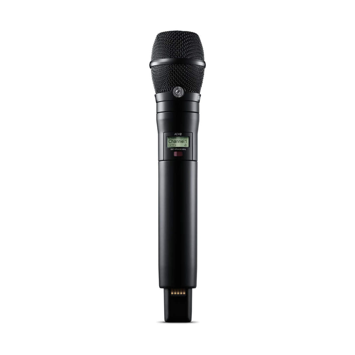 Shure ADX2/K11 Axient Digital handheld transmitter with KSM11 capsule (470-636 MHz) (black)