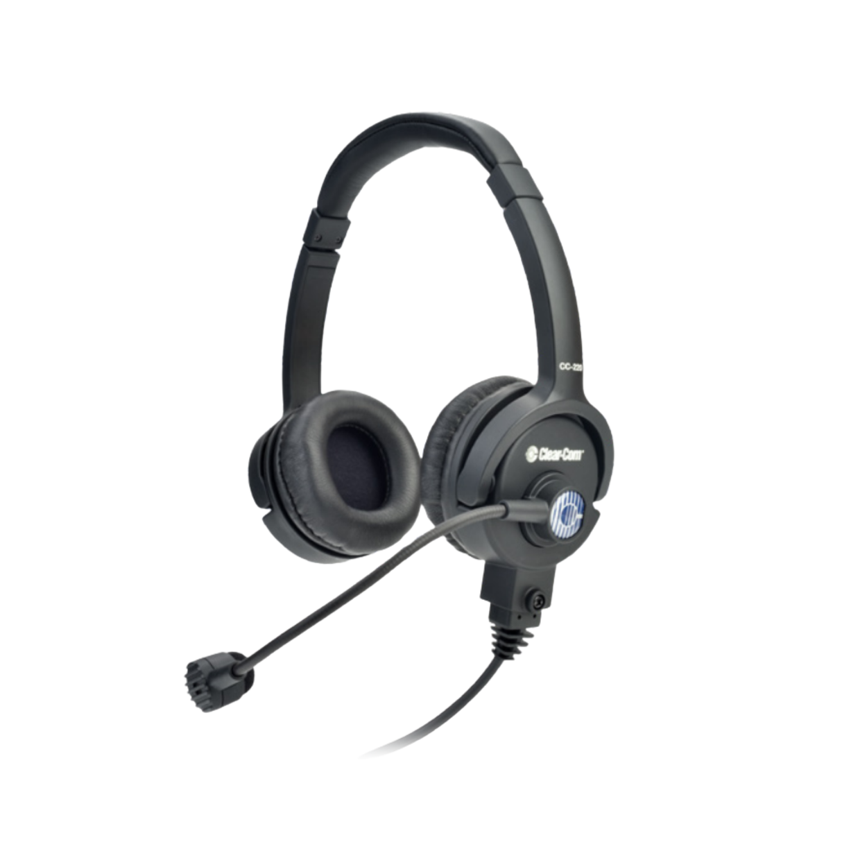 Clear-Com Headset: Double Ear, Light weight, Non-Terminated