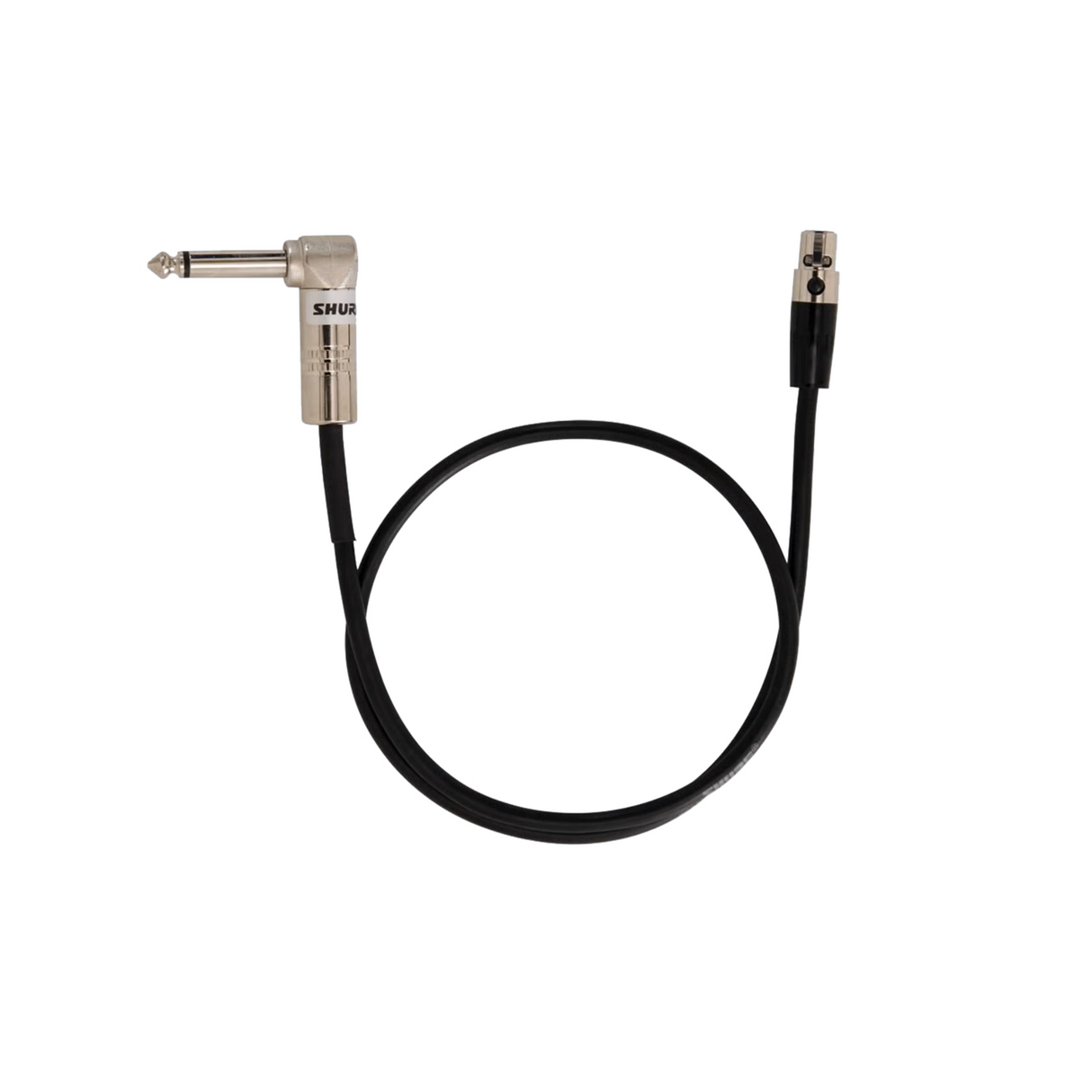 Shure WA304 Instrument Cable - TA4F to right angled jack