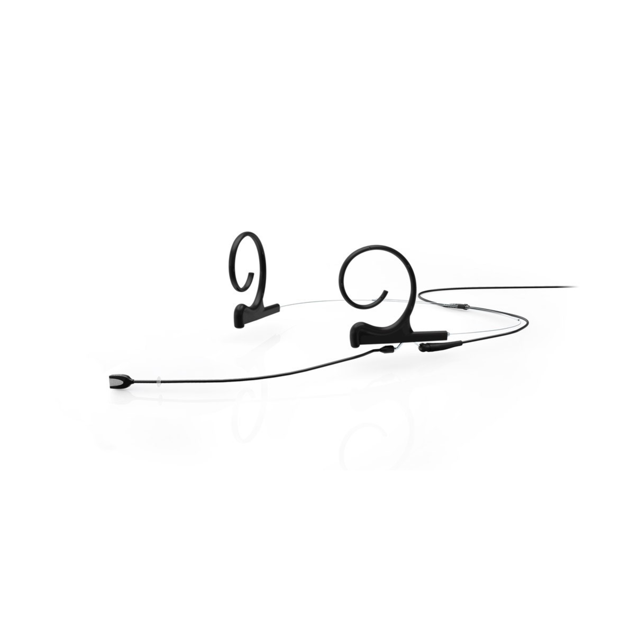 DPA 4166 CORE+ Omni Flex Headset Mic, 90 mm Boom, Black, MicroLock