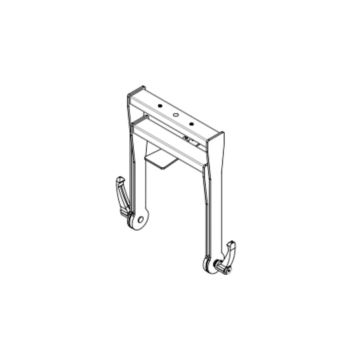 EM Acoustics FC-R10v Vertical flying cradle for R10, white
