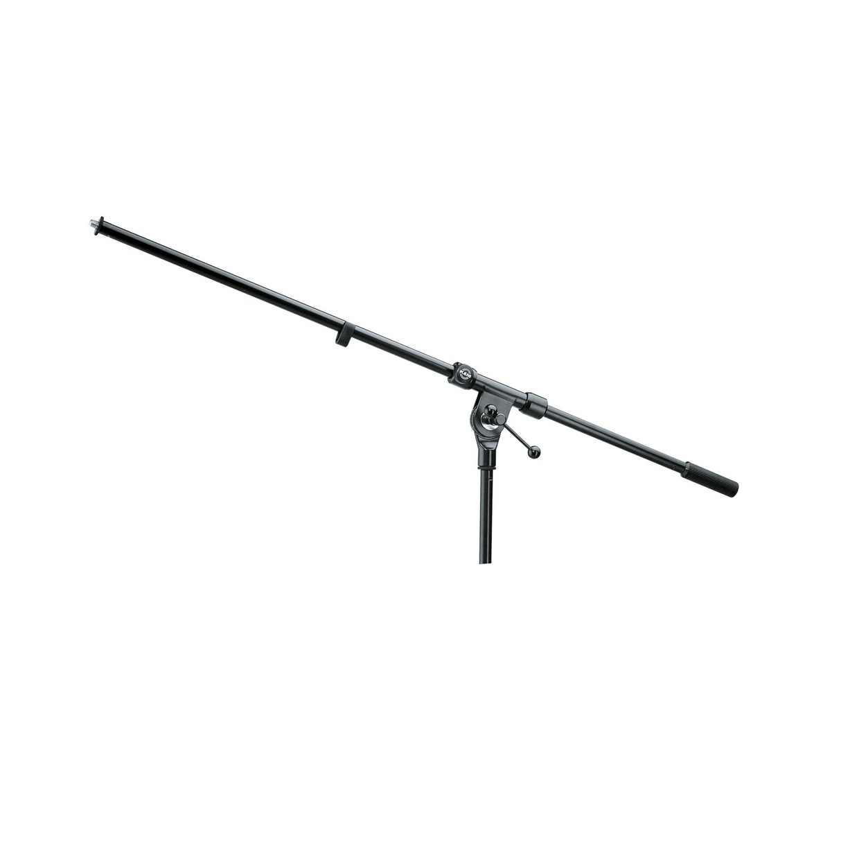 K&M 211 boom arm with t-bar, black