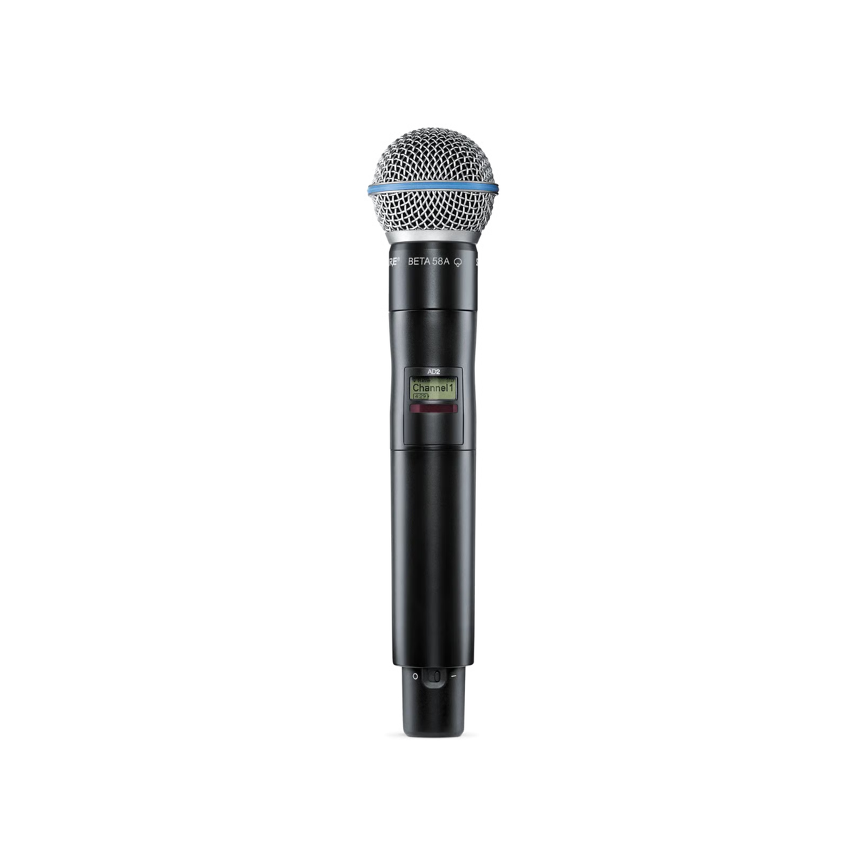 Shure AD2/B58A Axient Handheld Transmitter with BETA58 Capsule (606-694 MHz)