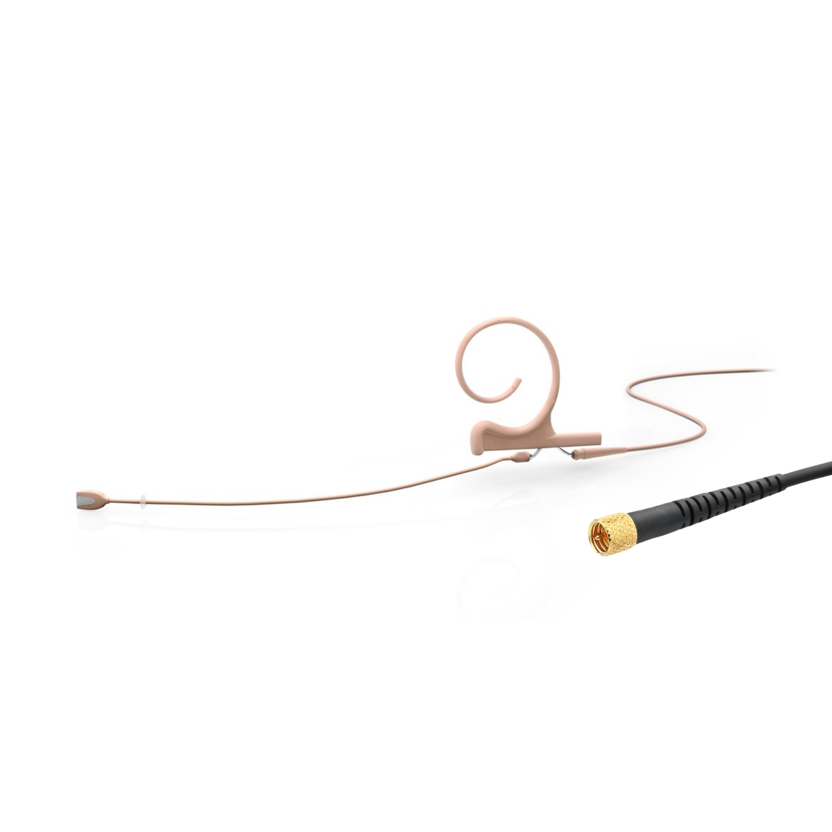 DPA 4166 CORE Omni Flex Earset Mic, 110 mm Boom, Beige, MicroDot