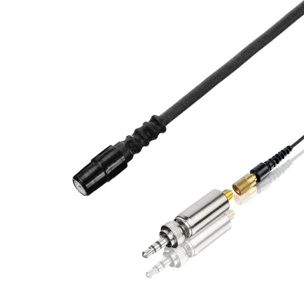Countryman directional lavalier mic wired for Sennheiser 3.5mm, -10db, black