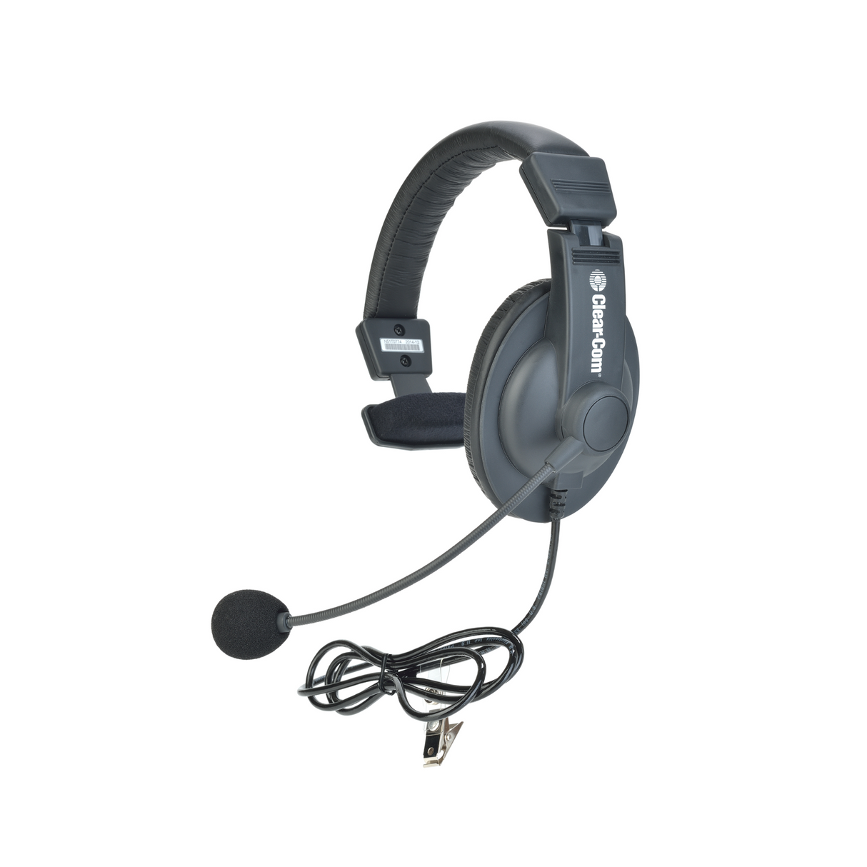 Clear-Com HME single muff lightweight noise-cancelling headset