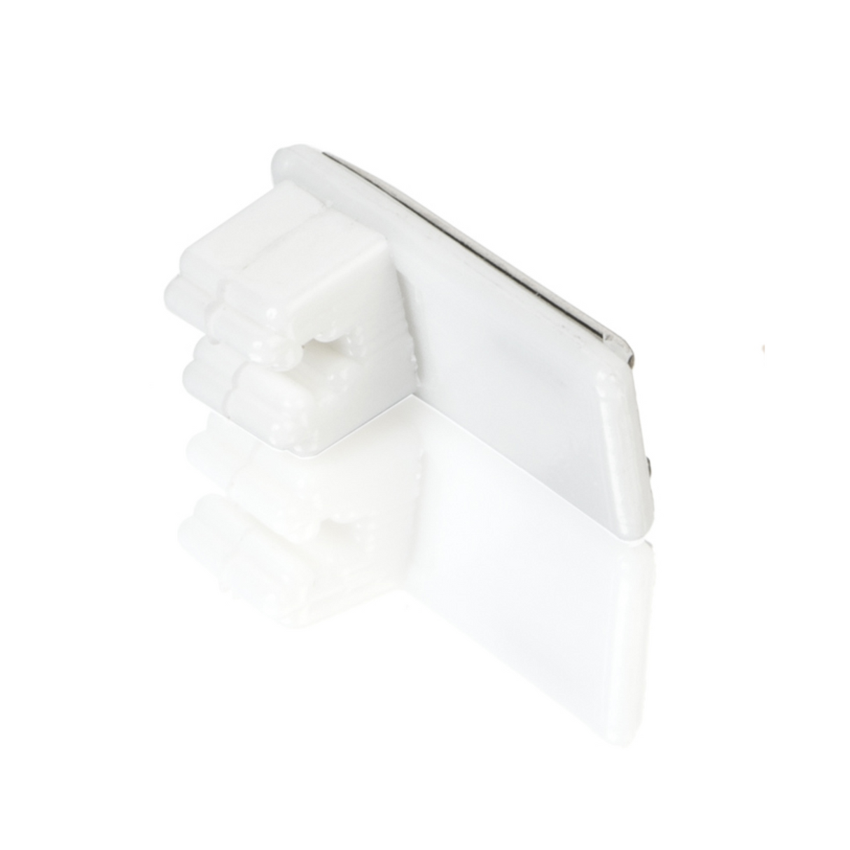 Countryman viper clip for B3 microphone, white