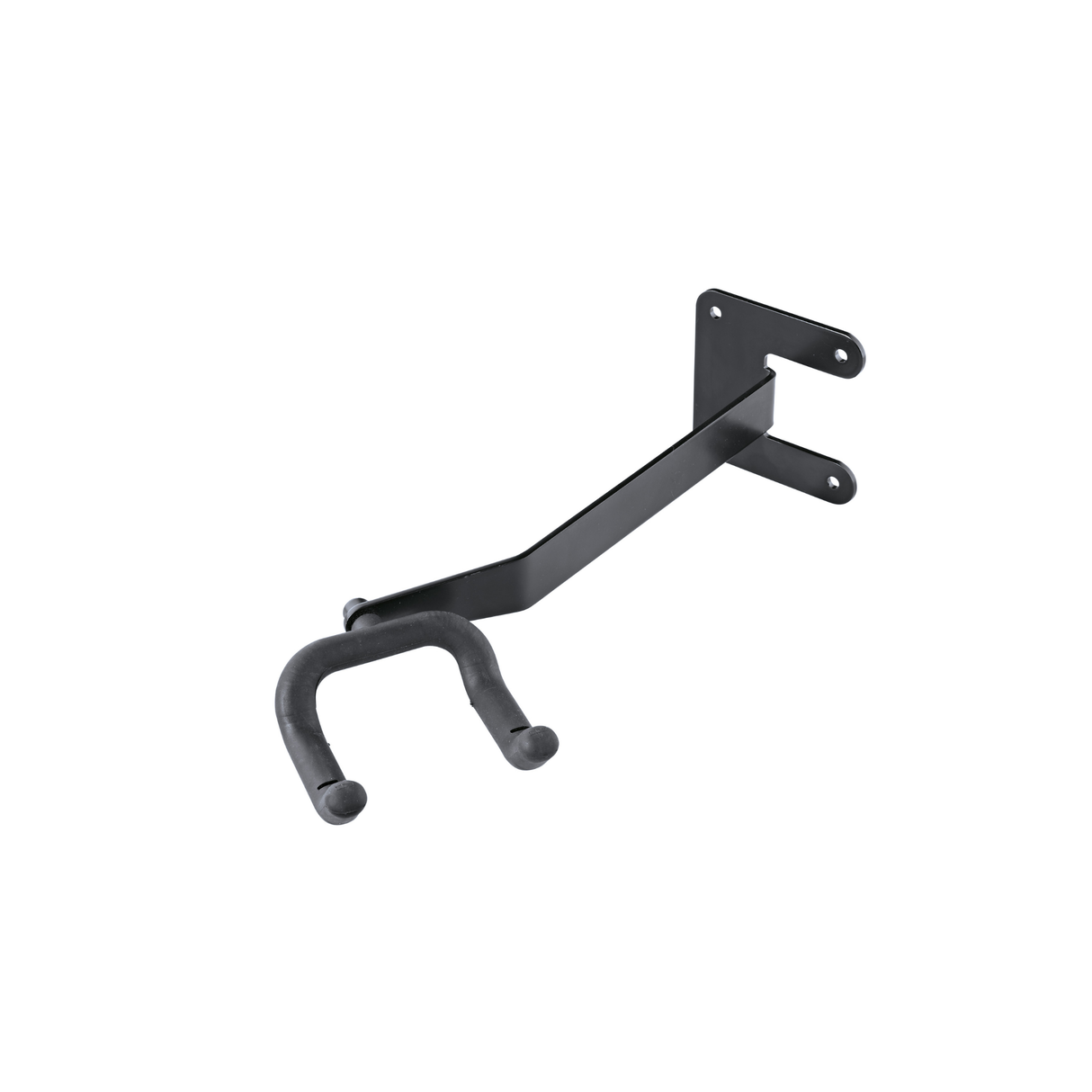 K&M 16235 guitar wall-mount holder, black