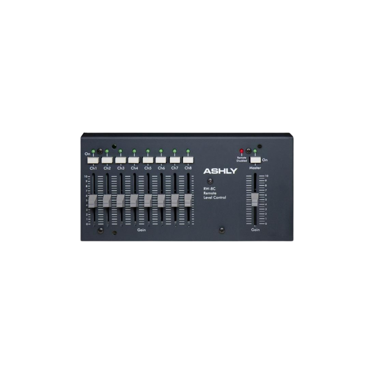 Ashly wall-mount remote for VCM-88C or PROTEA 24.24M