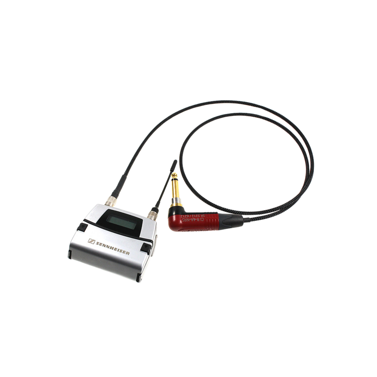 Fischer Amps instrument cable, 3-pin Lemo-angled Silent Jack, for SK50/5212/6212, 0.8m