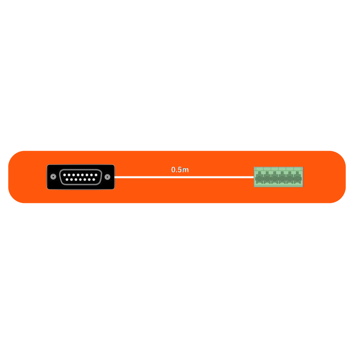 Nemesis DANTEGPOLNK CCS/ACS Gpo To Dantesw-1 Remote Cable, 0.5M