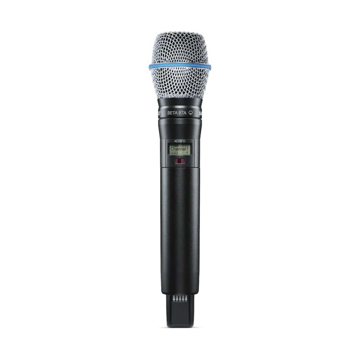 Shure ADX2FD/B87A Axient Digital handheld transmitter with Beta87A capsule (470-636 MHz)
