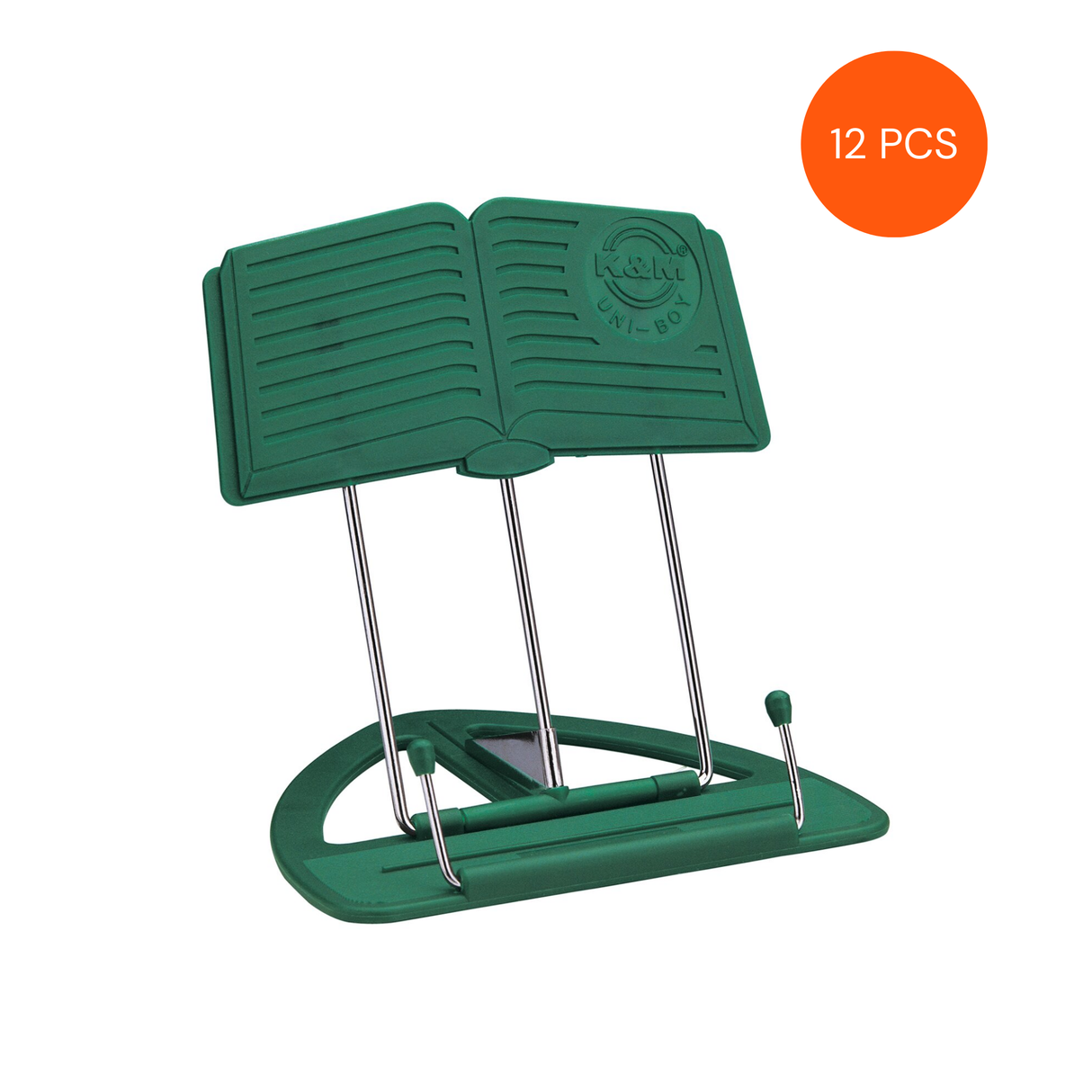 K&M 12450 uni-boy "classic", green, 12-pack