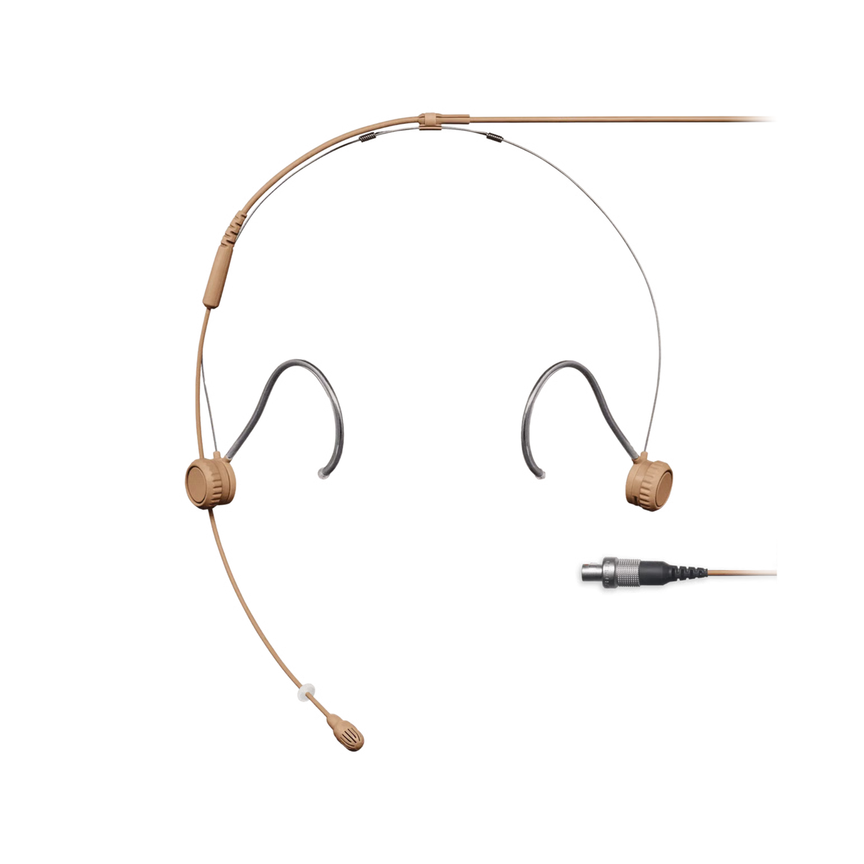 Shure TwinPlex™ TH53 Subminiature Headset Microphone, Lemo3 Cocoa