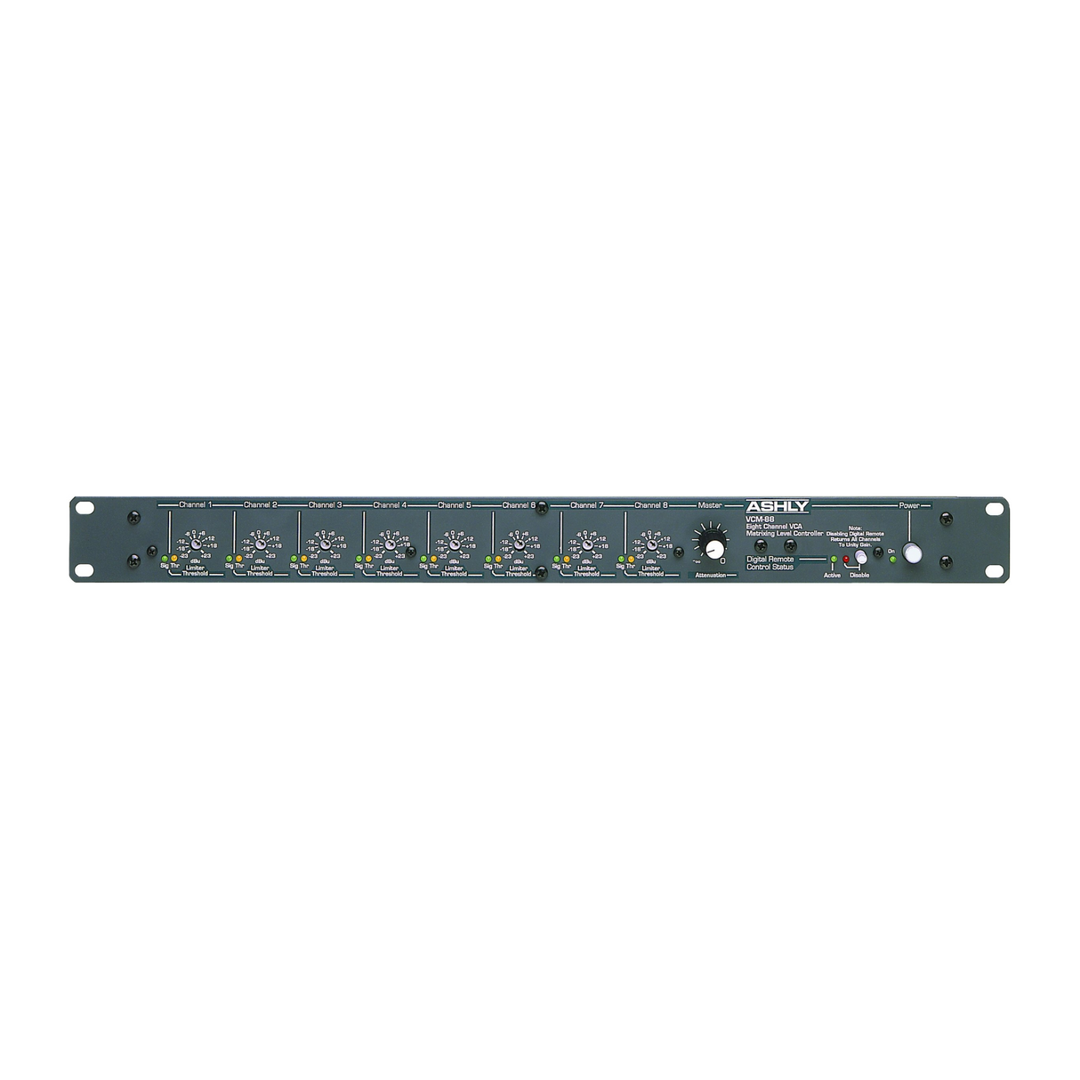 Ashly 8-channel matrixing level controller (1/4 jacks)