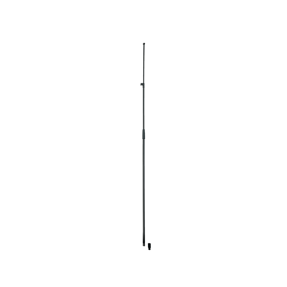 K&M 26007 extra tall rod combination for round base , black