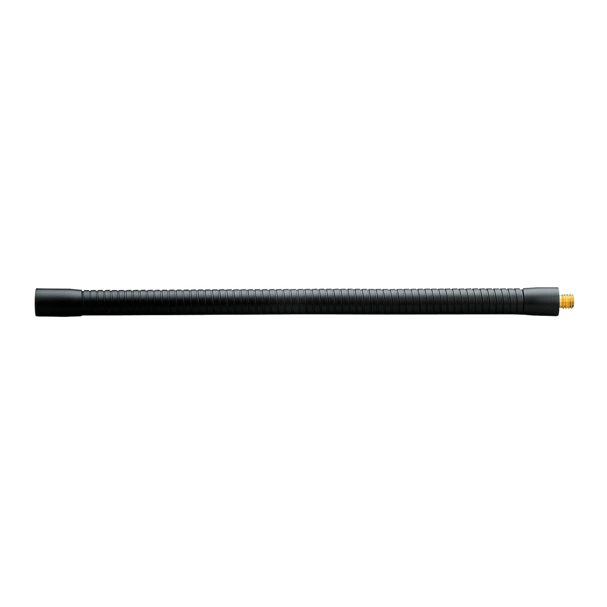 K&M 224 gooseneck, 3/8" female and male thread, 300mm, black
