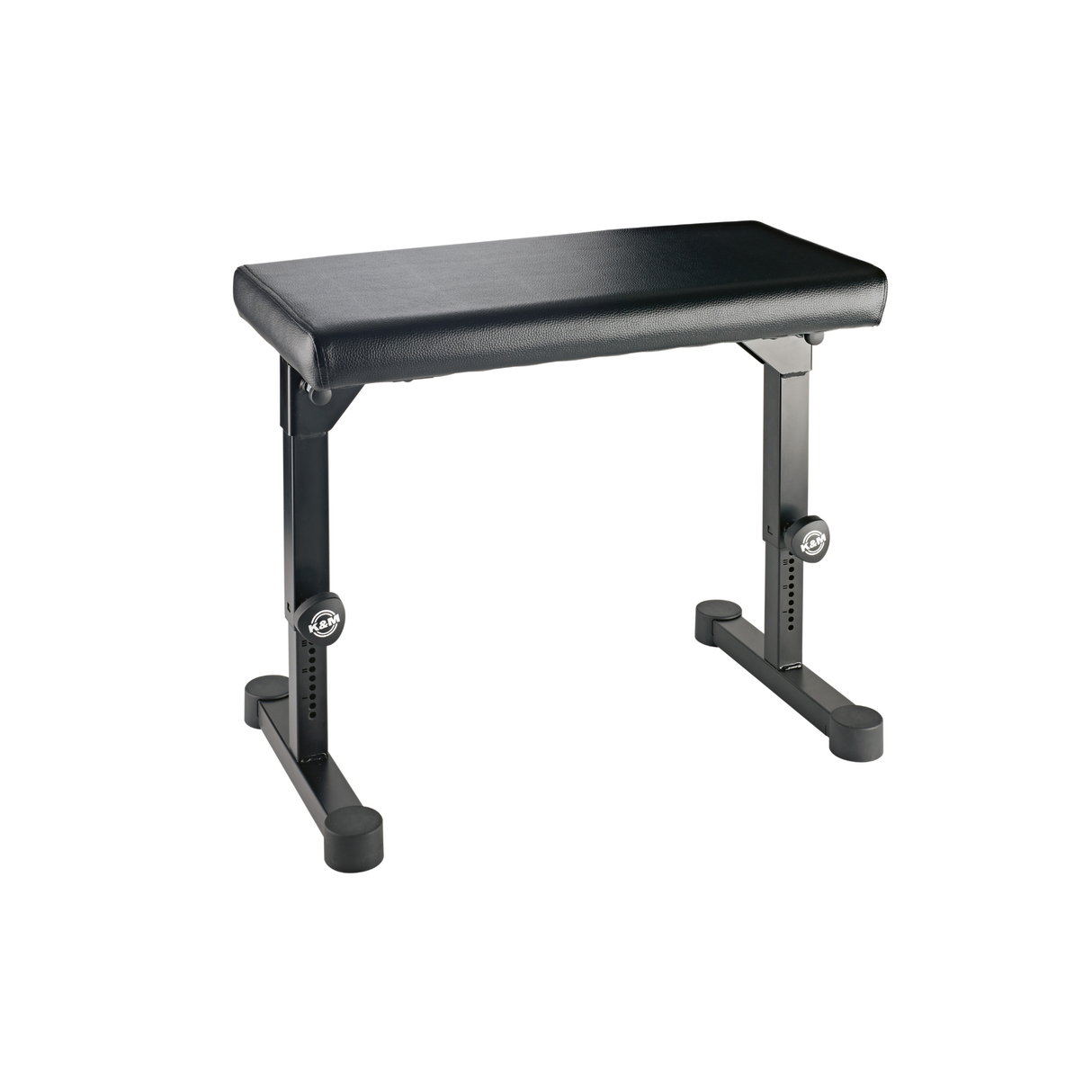 K&M 14087 piano bench, black imitation leather