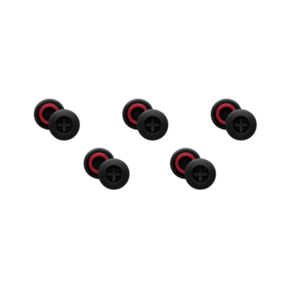 Sennheiser SILICONE EAR ADAPTER “S” Pairs of silicone ear adapter in size small, red identifier