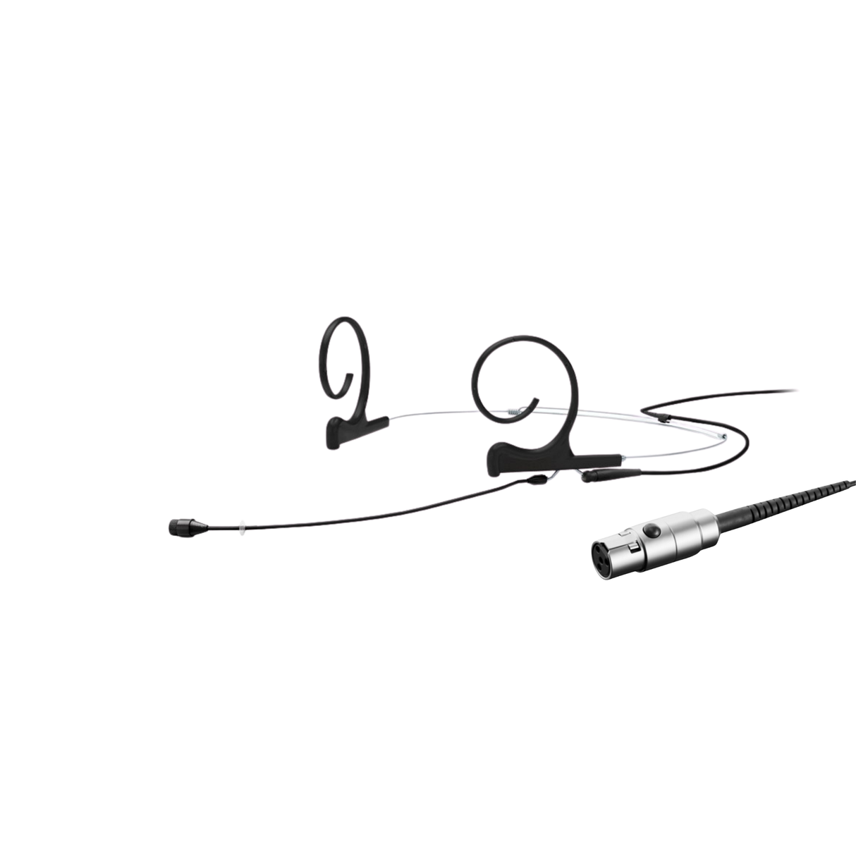 DPA 4266 CORE Omni Flex Headset Mic, 90  mm Boom, Black, TA4F Mini-XLR