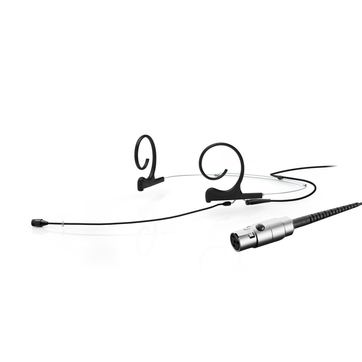 DPA 4266 CORE+ Omni Flex Headset Mic, 110 mm Boom, Black, TA4F Mini-XLR