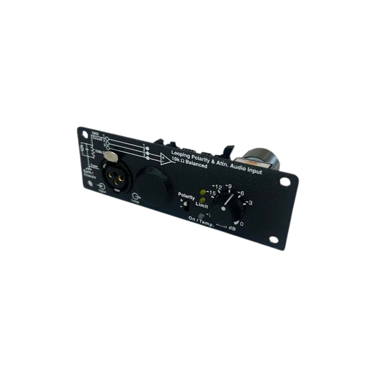 Meyer Sound Looping, attenuation and polarity audio input module for UPQ-1/2P, 500-HP, MJF-212/A, UP