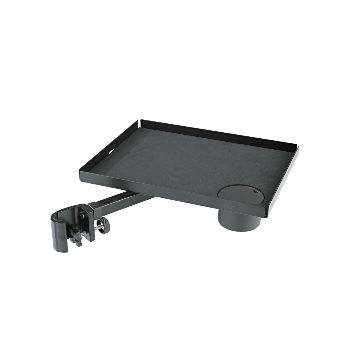 K&M 12225 tray for tube diameter up to 30mm, black