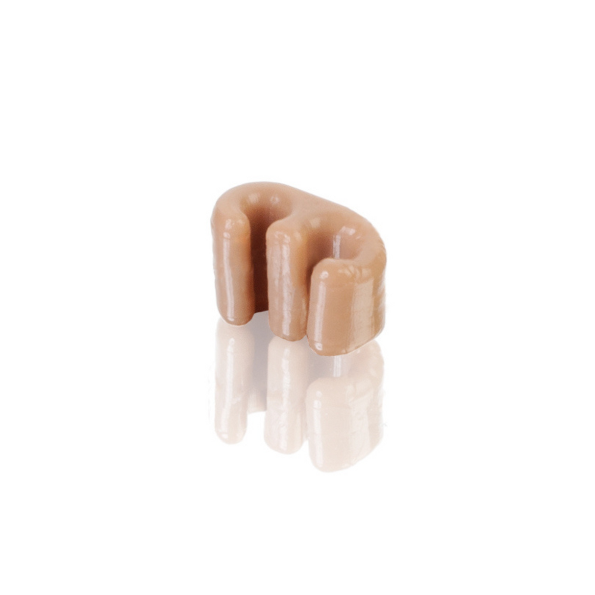 Countryman hook for earclip; for mics with 1mm cable, tan