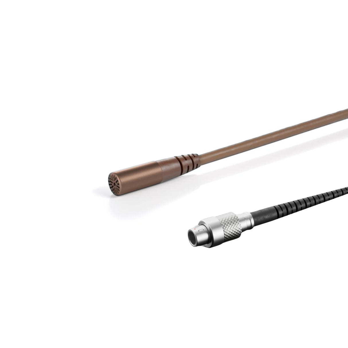 DPA 6061 CORE Omni Submini Mic, Loud SPL, Brown, 3 pin LEMO