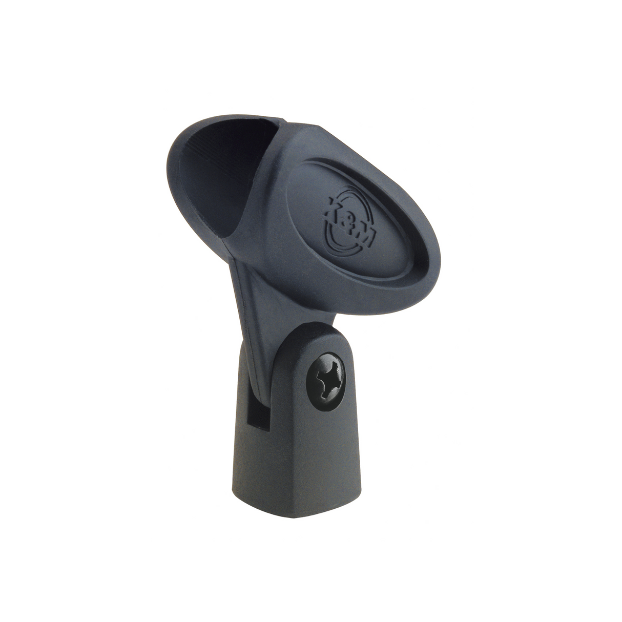 K&M 85035 rubber microphone clip, 3/8in & 5/8in; for extra small diameter microphones (17mm-22mm)