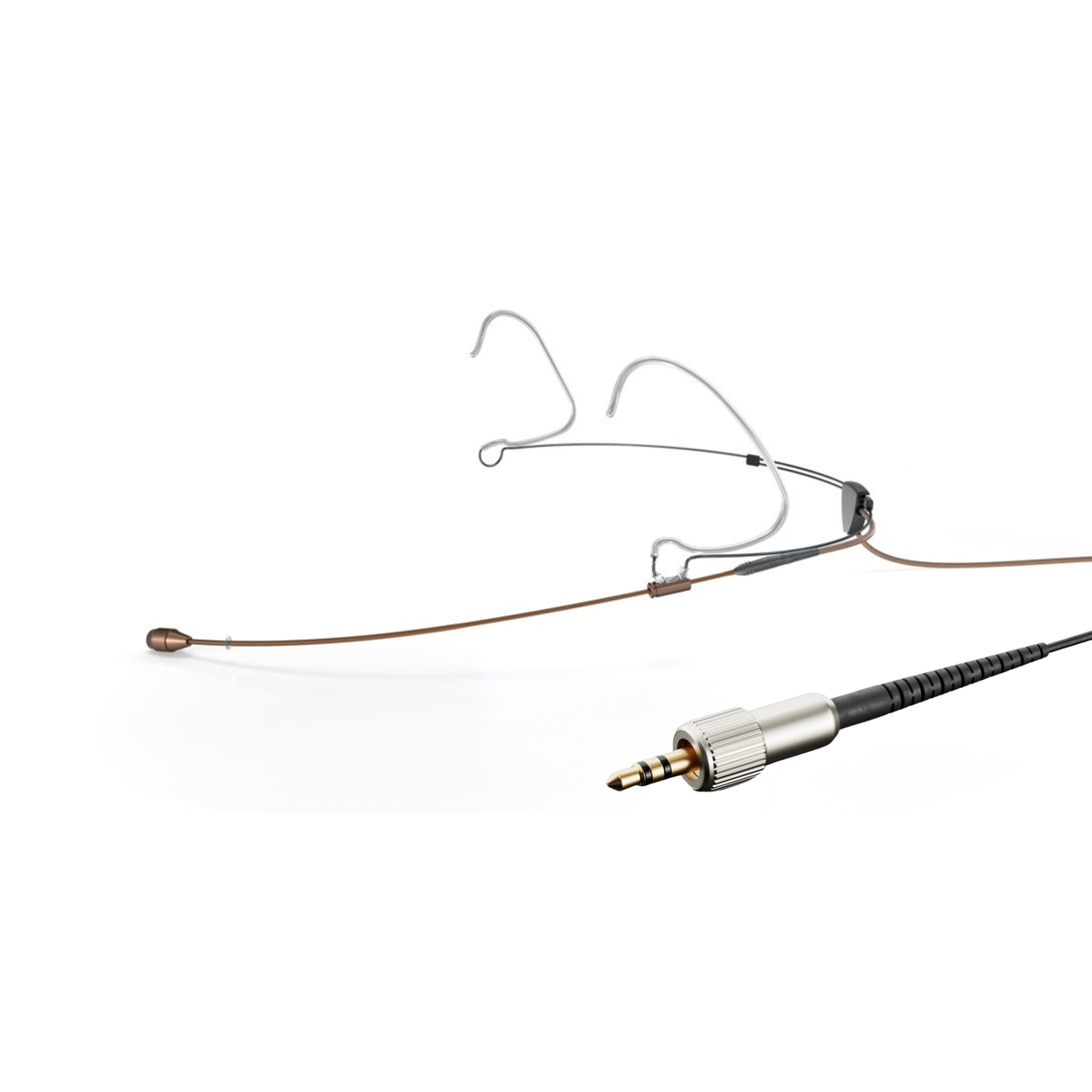 DPA 4466 CORE+ Omni Headset Mic, Brown, Mini-Jack