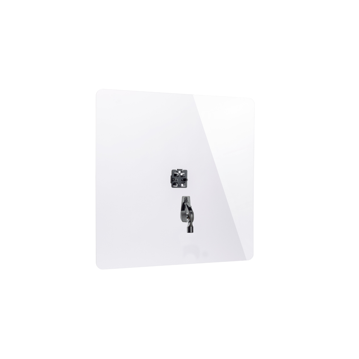 K&M 11907 Protective shield with threaded connection, black