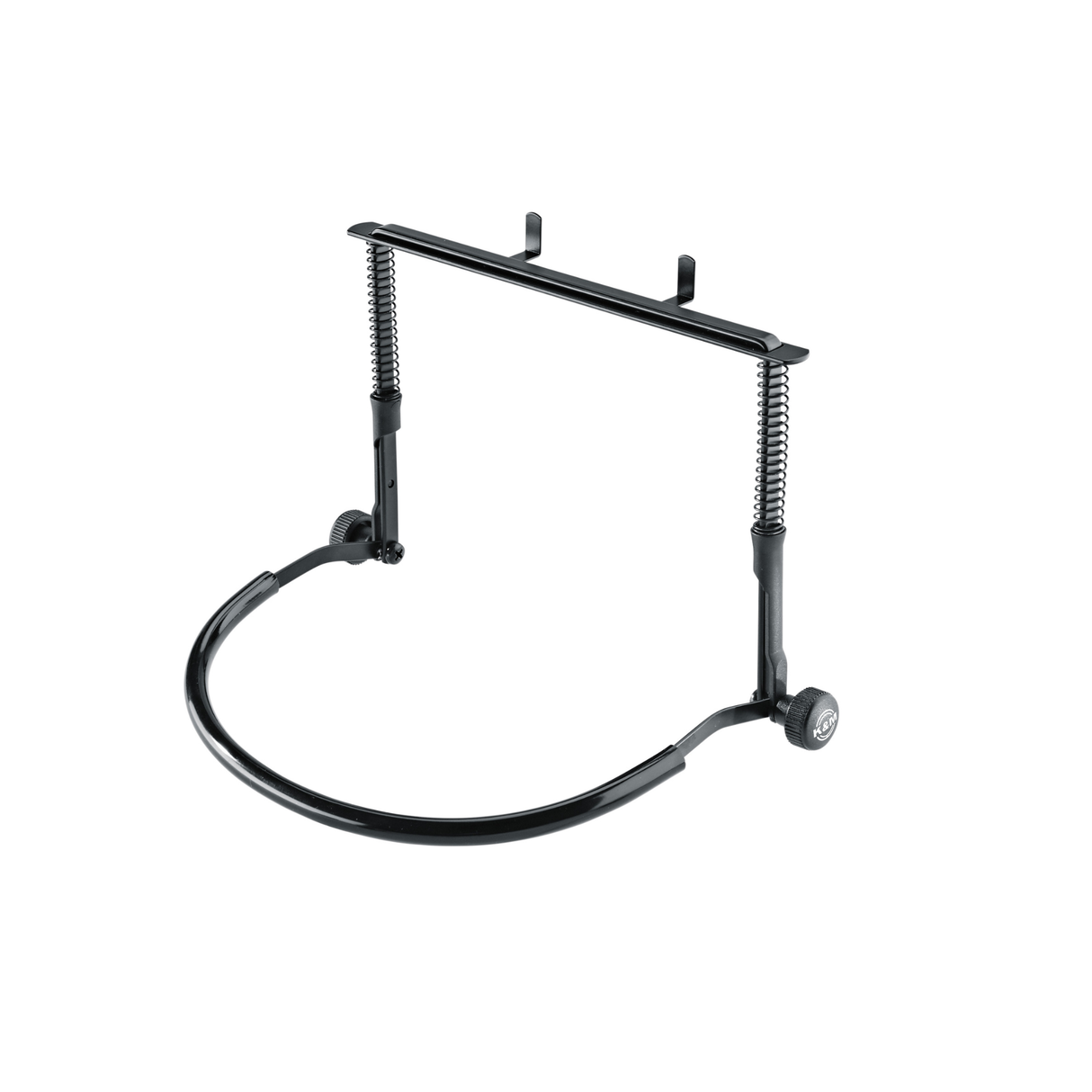 K&M 16415 harmonica holder, black