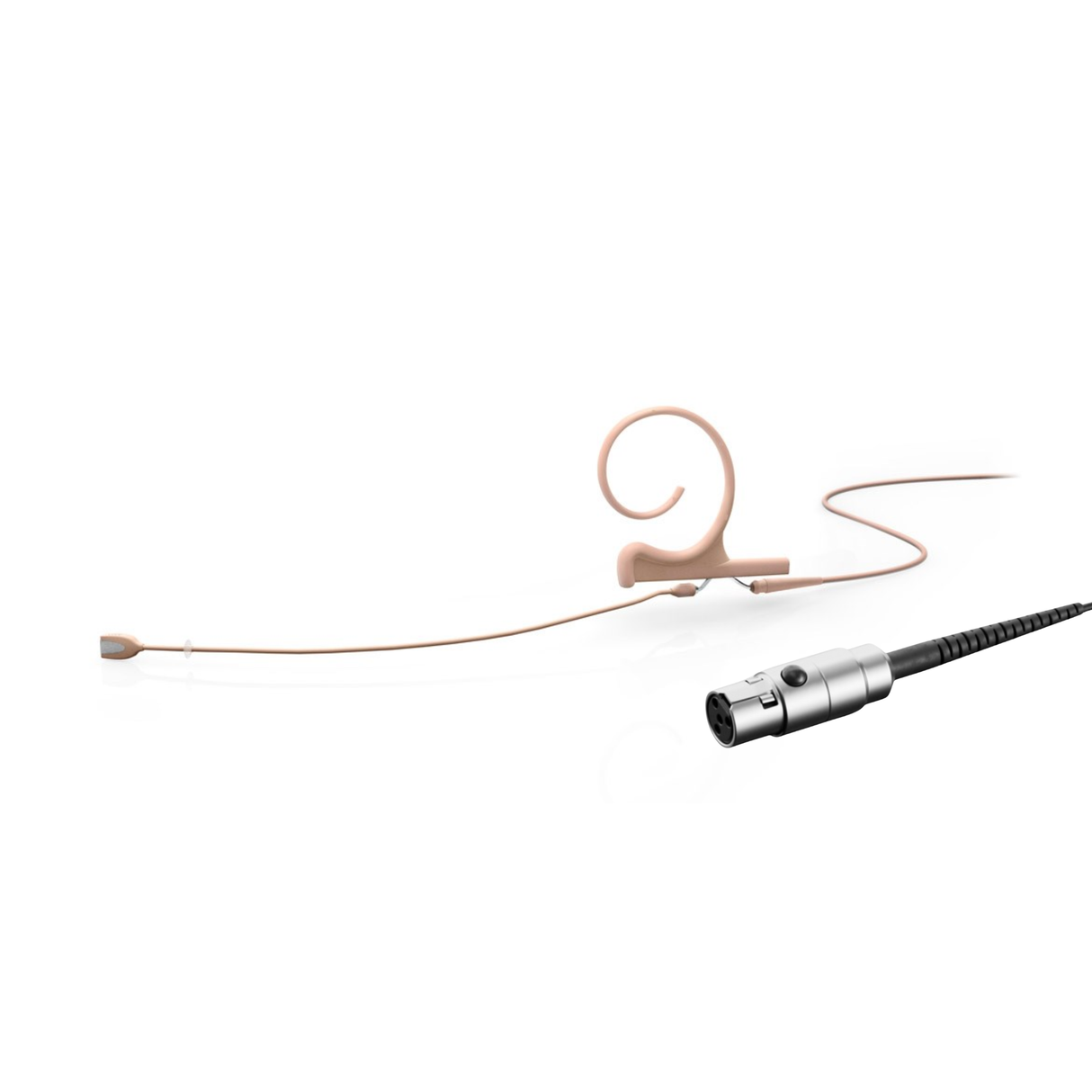 DPA 4166 CORE Omni Flex Earset Mic, 110 mm Boom, Beige, TA4F Mini-XLR