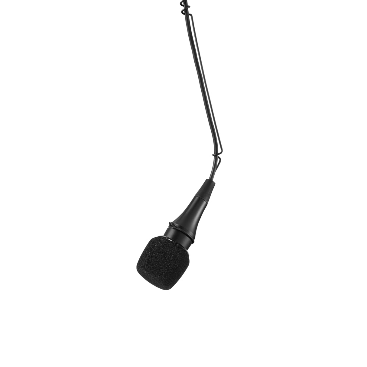 Shure Cardioid Condenser Hanging Microphone with Preamp (Black)