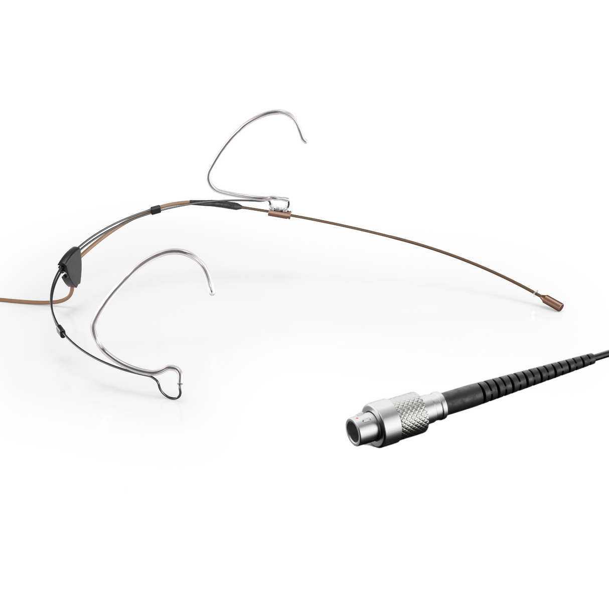 DPA 6066 CORE Omni Headset Mic, Brown, 3 pin LEMO