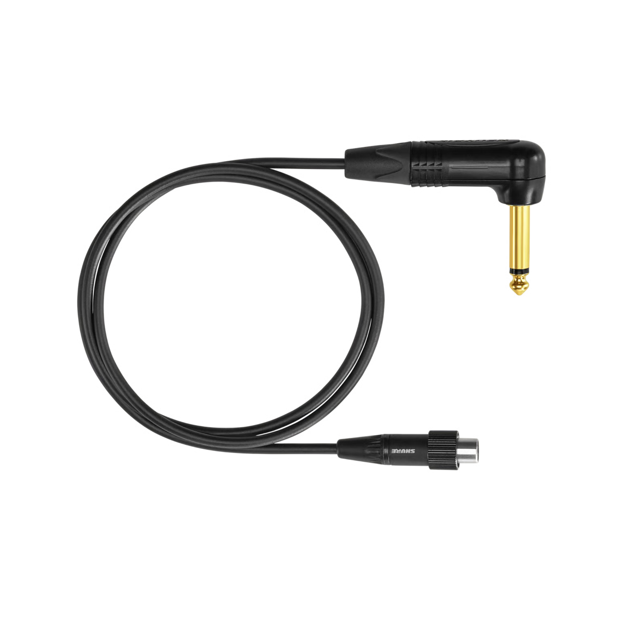 Shure WA307 Instrument Cable - TA4F to right angled jack