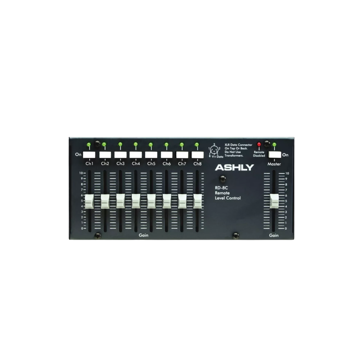 Ashly desktop remote for VCM-88C or PROTEA 24.24M