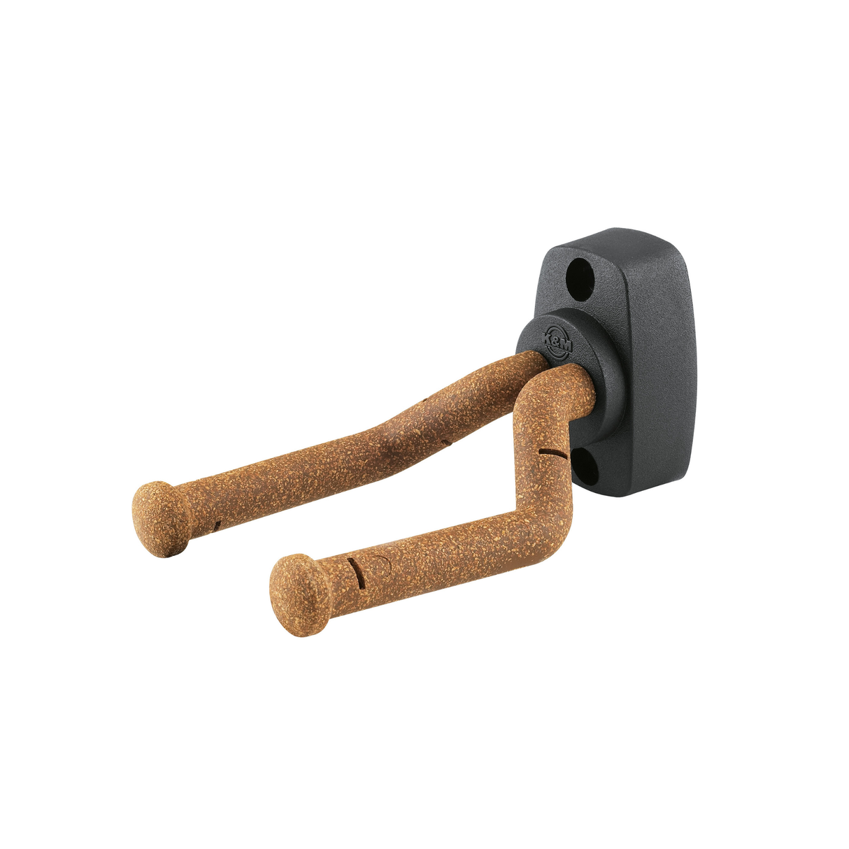K&M 16280 guitar wall-mount holder, cork