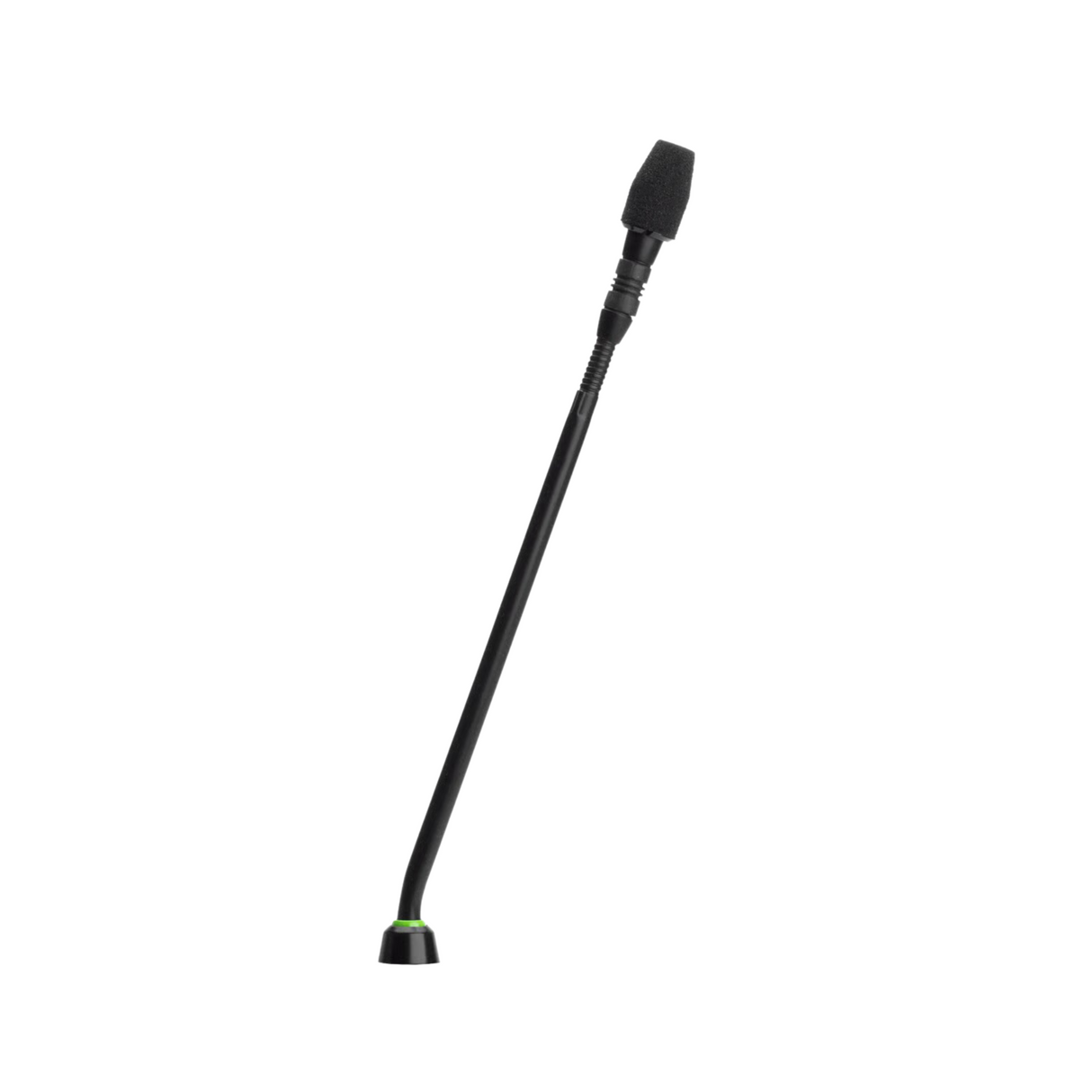 Shure 10 inch shock-mounted gooseneck, dual colour status LED ring, less preamplifier, cardioid