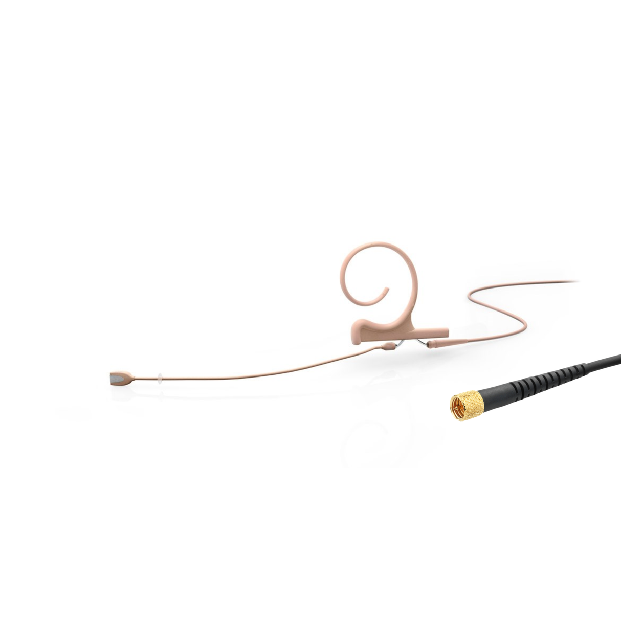 DPA 4166 CORE Omni Flex Earset Mic, 90 mm Boom, Beige, MicroDot