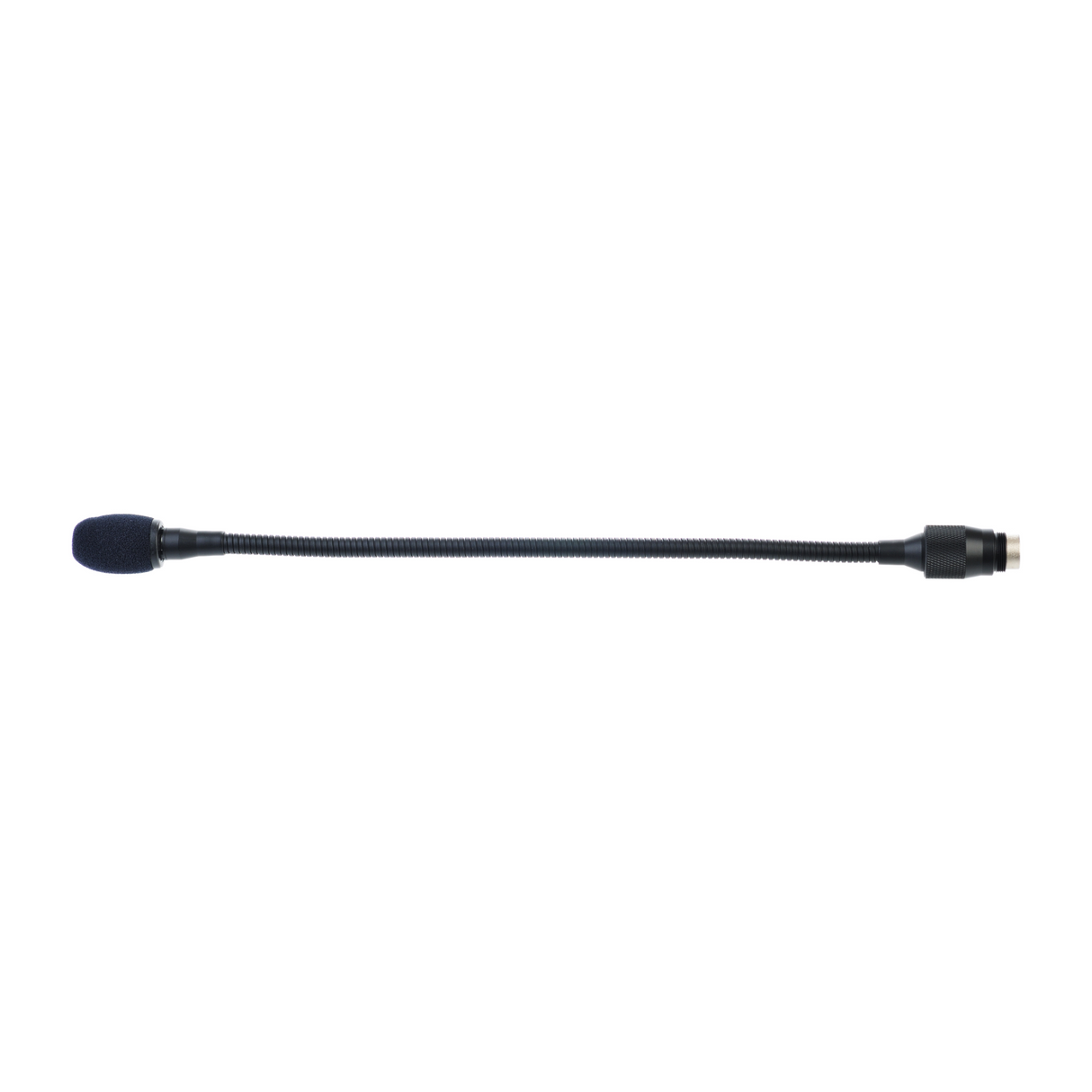 Clear-Com 34cm plug-in gooseneck microphone, black; for 4000, V-series and HelixNet panels