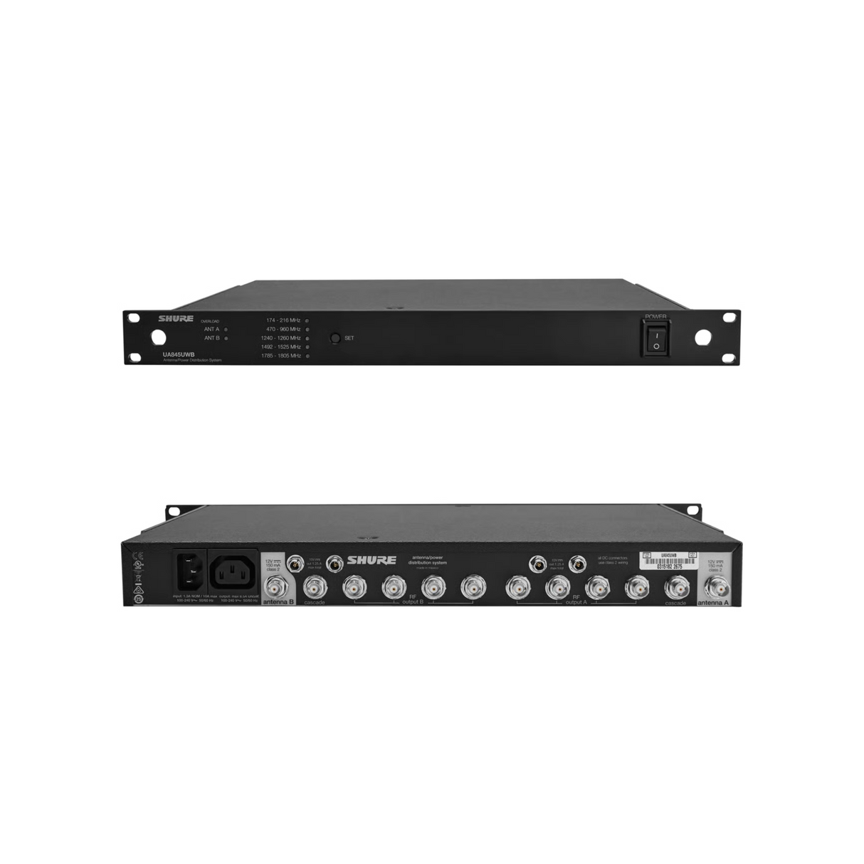 Shure UA845UWB Antenna Distribution System, with cable