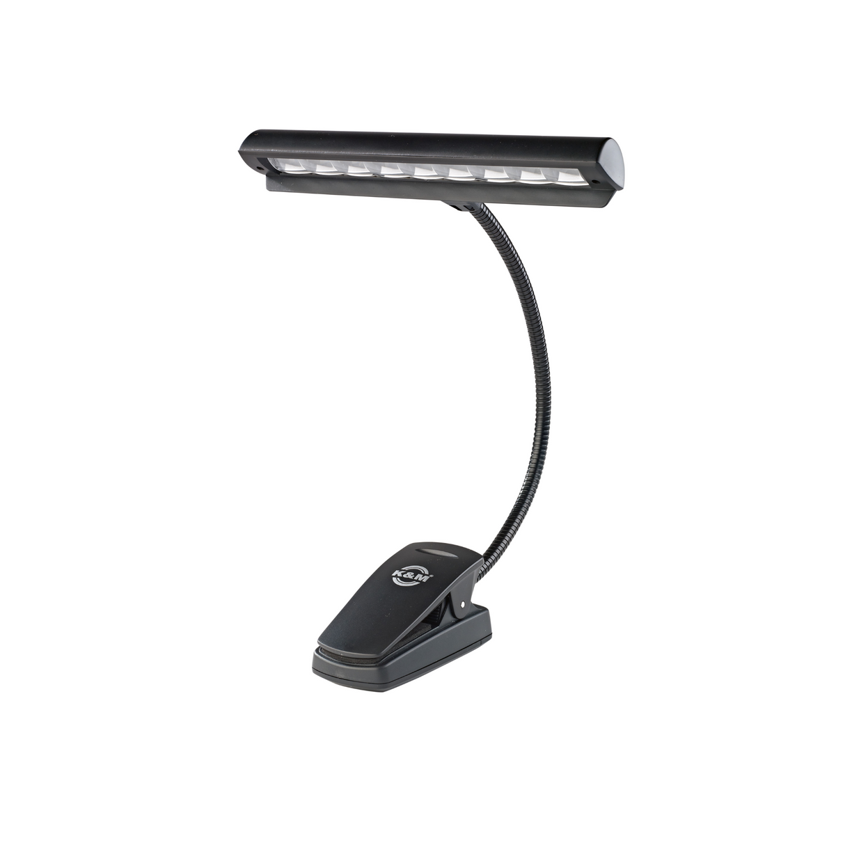 K&M 12249 pro orchestra LED light for music stand, includes batteries and power supply (UK part numb