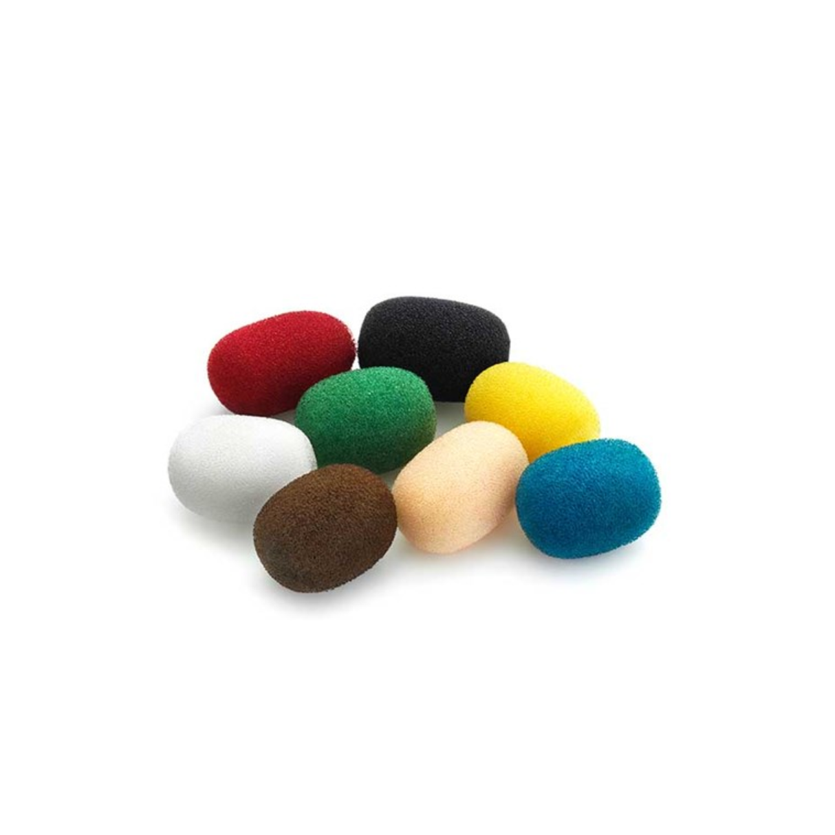 DPA Miniature Foam Windscreen, Color Mix, 8 pcs