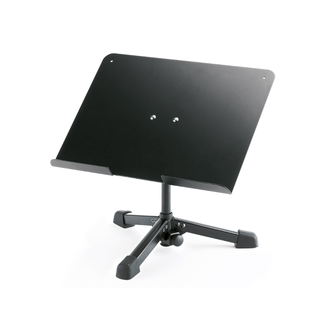 K&M 12140 universal table top stand, black